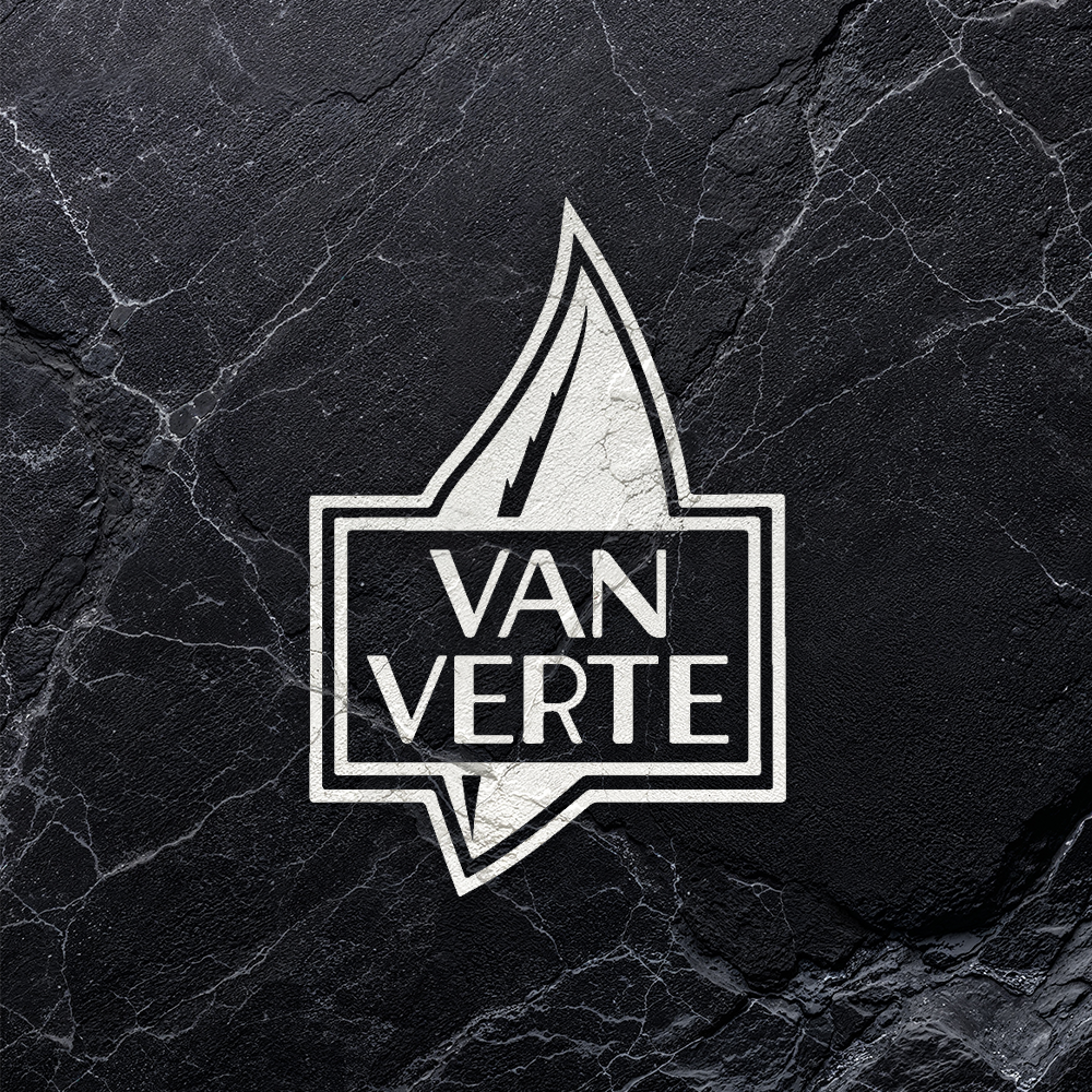 Van Verte negative logo variant